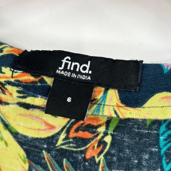 Find🔹Floral Tropical Jumpsuit Womens-V Neck Short Sleeve Linen/Cotton - Picture 5 of 14